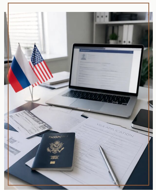 Оформление визы в США для туристов и бизнеса в Арсеньеве