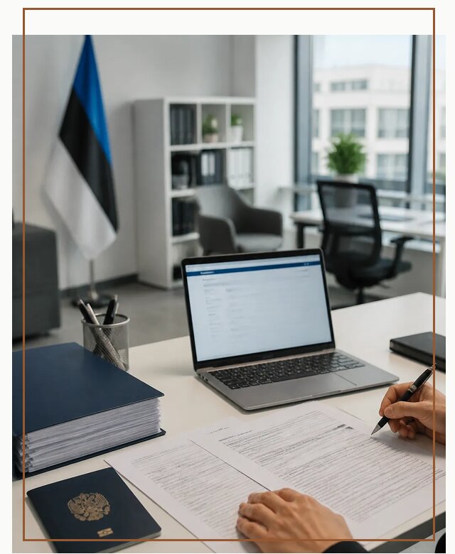 Оформление ВНЖ в Эстонии для переезда и легального проживания в Арсеньеве